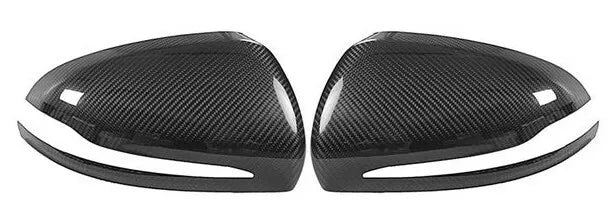 Carbon Fiber Side Mirror Caps -  2017-2022 Mercedes E Class W213 C238 E63 E43 E400