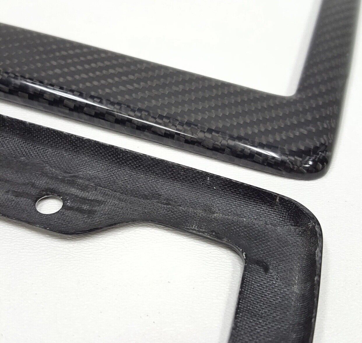 Carbon Fiber License Plate Frame