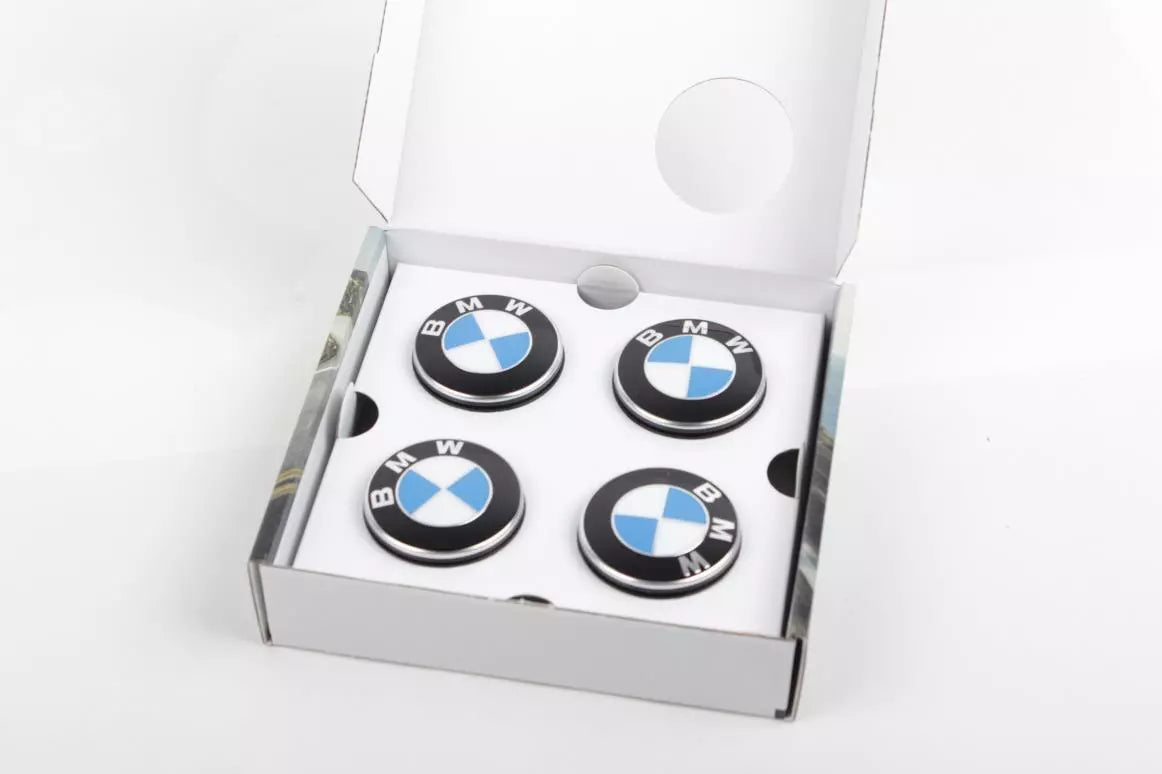 BMW Classic Floating Wheel Roundel Caps - BMW