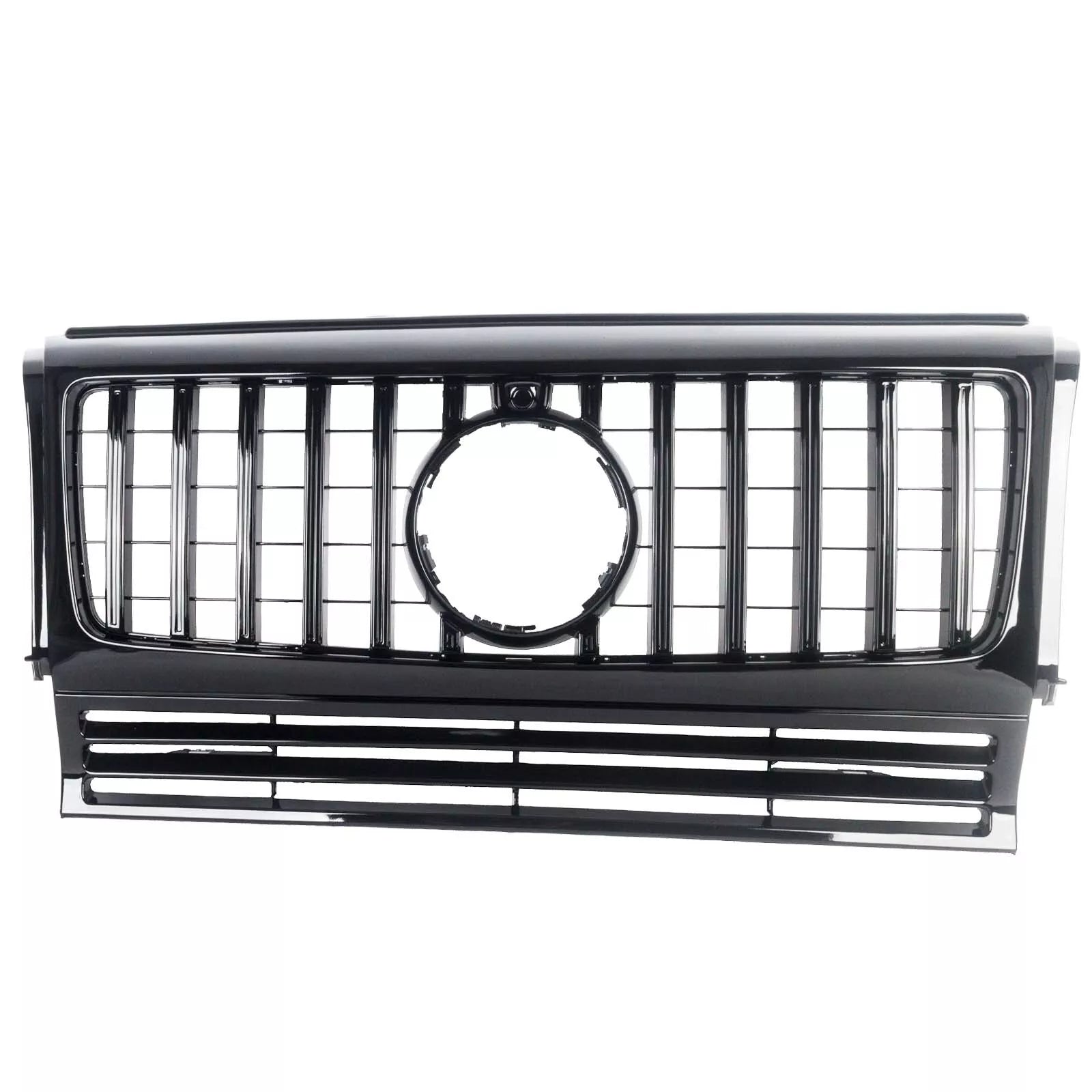 Gloss Black Front Grille - 1990-2018 Mercedes Benz W463 G-CLASS