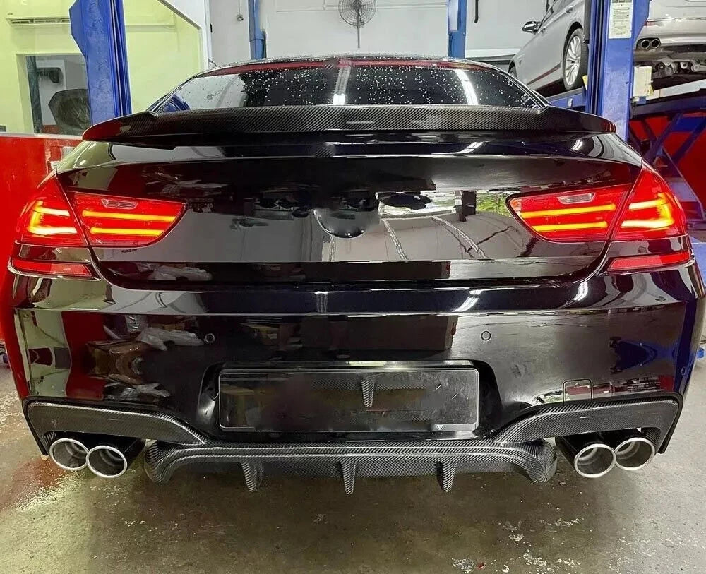 MP Style Carbon Fiber Rear Diffuser - BMW F06 / F12 / F13 M6 & 6 Series