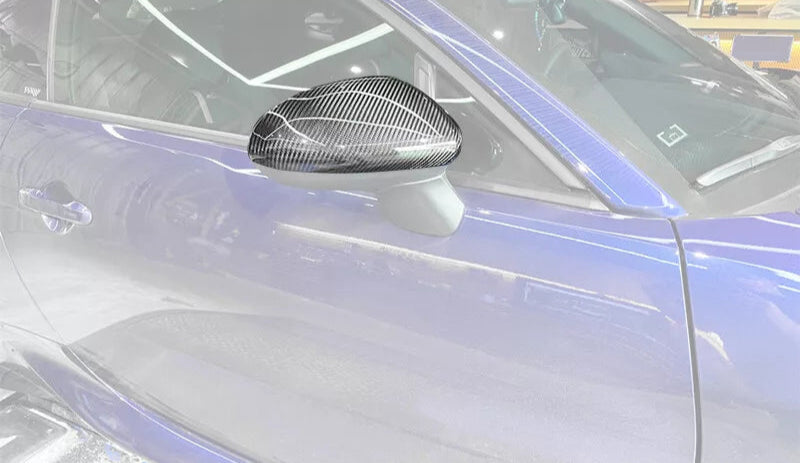 Carbon Fiber Side Mirror Cover Cap - 22-24 Subaru BRZ & Toyota GR86