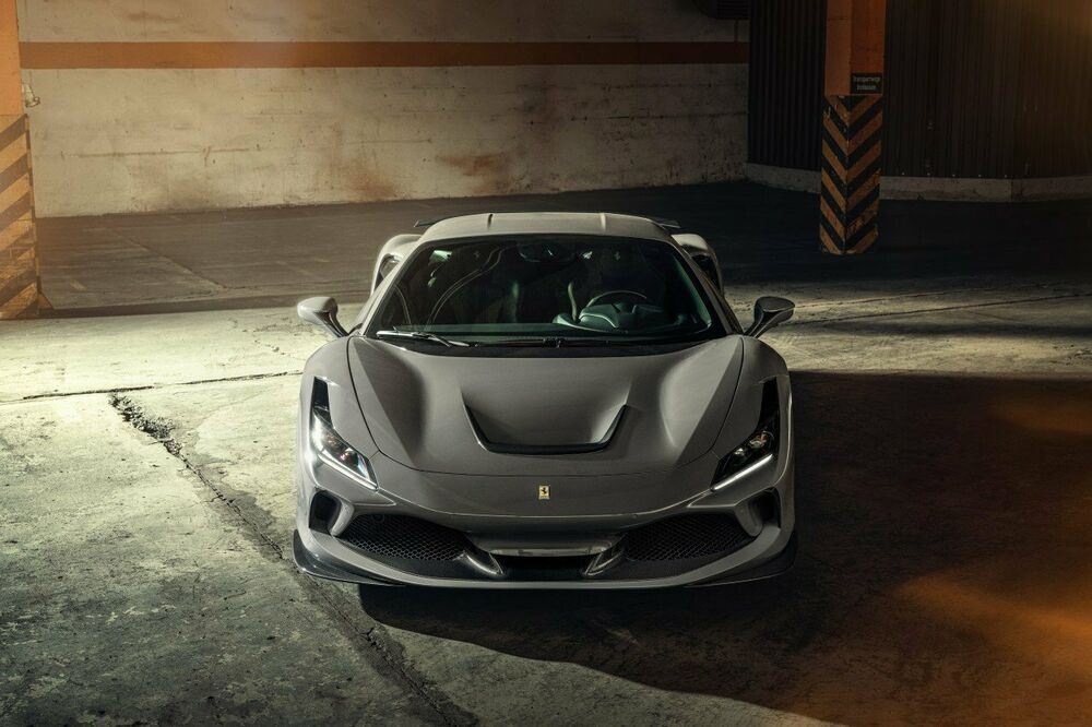 Carbon Fiber Front Bumper Lip Cover - Ferrari F8 Tributo