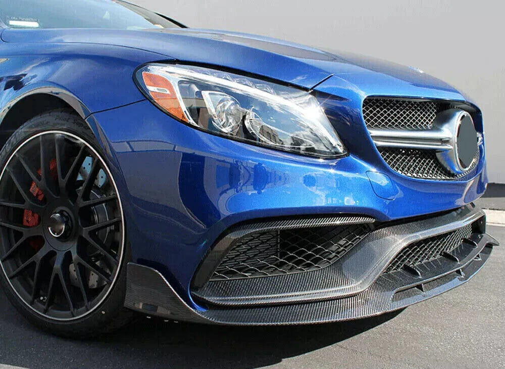 Carbon Fiber Front Lip - Mercedes Benz W205 C63 AMG 15-19