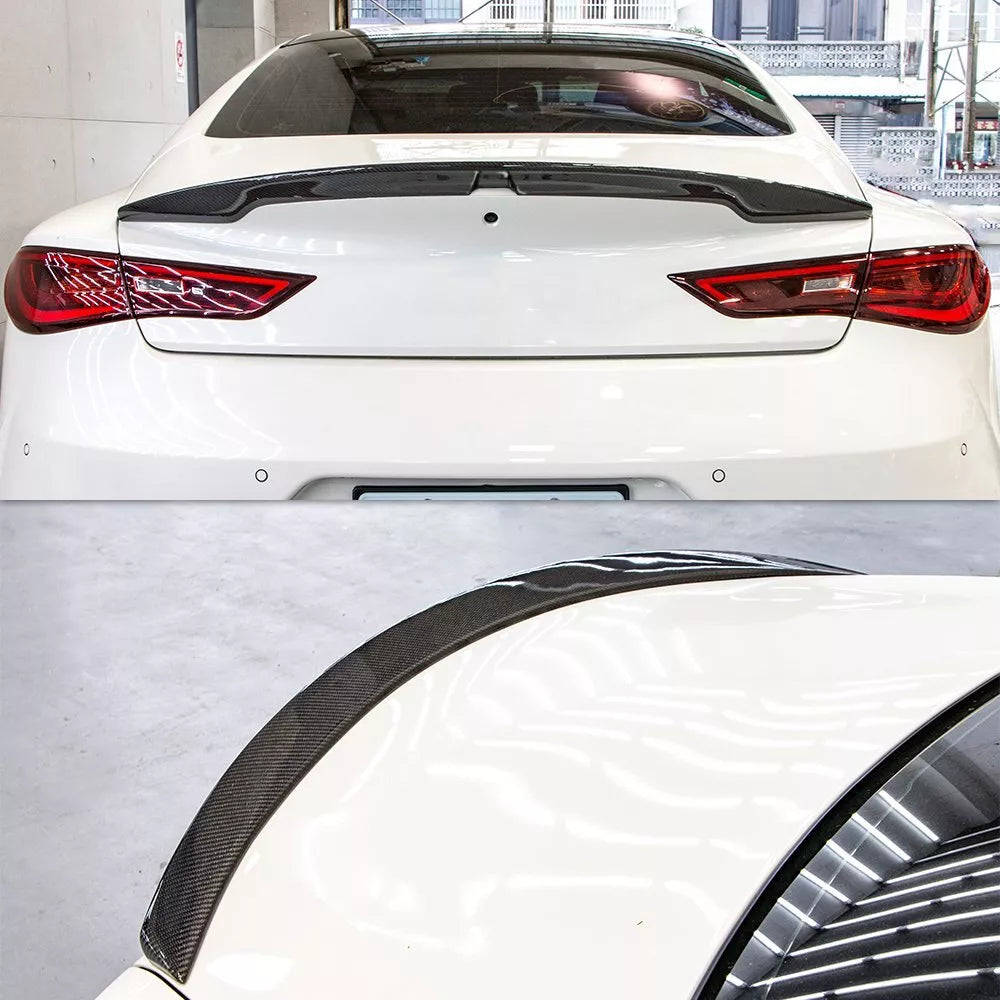 Carbon Fiber Spoiler - 2017-2022 Infiniti Q60 Coupe