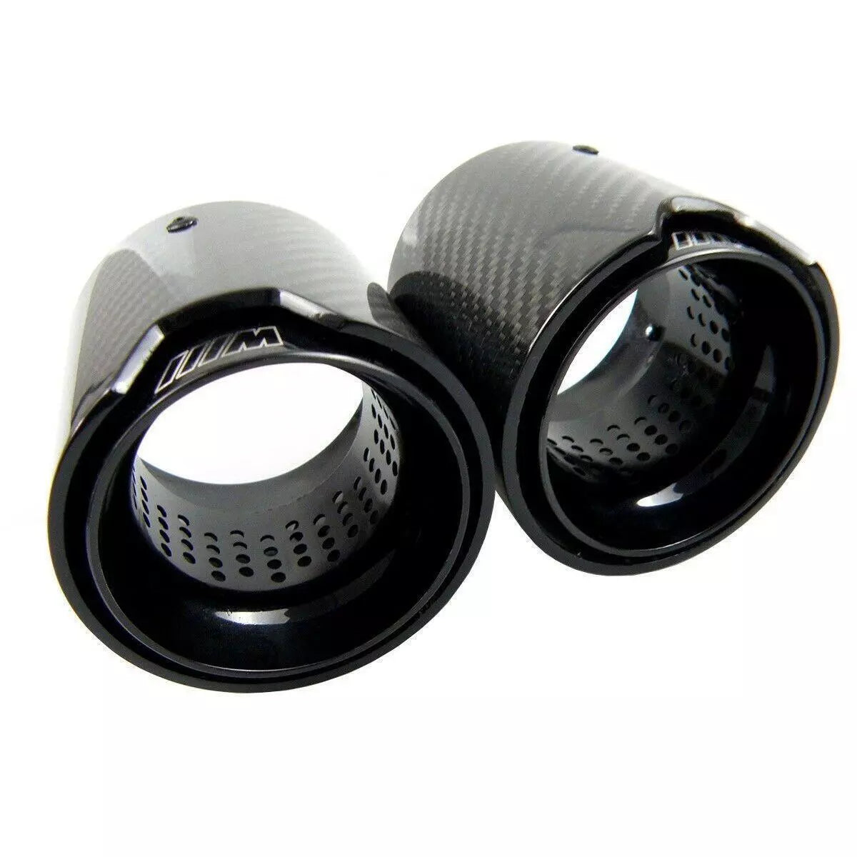 MP Style Carbon Fiber Exhaust Tips - BMW M5 F10/F90