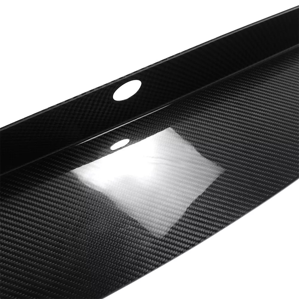 Carbon Fiber Rear Deck Trunk Panel Emblem Trim -Ford Mustang S650 2024+