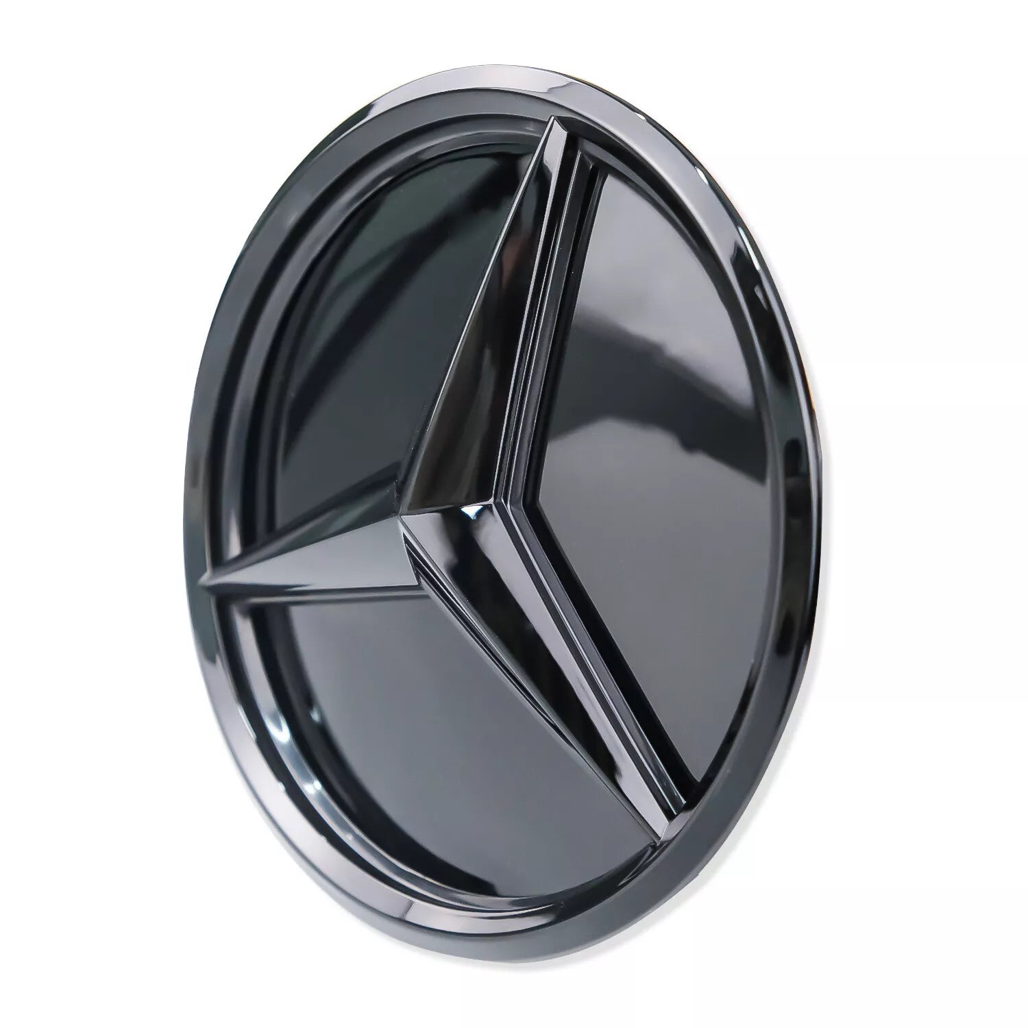 Mercedes Benz Full Black Emblem - Mercedes Benz  W205 W212 C300, C43 AMG, E350, E550, E63 AMG