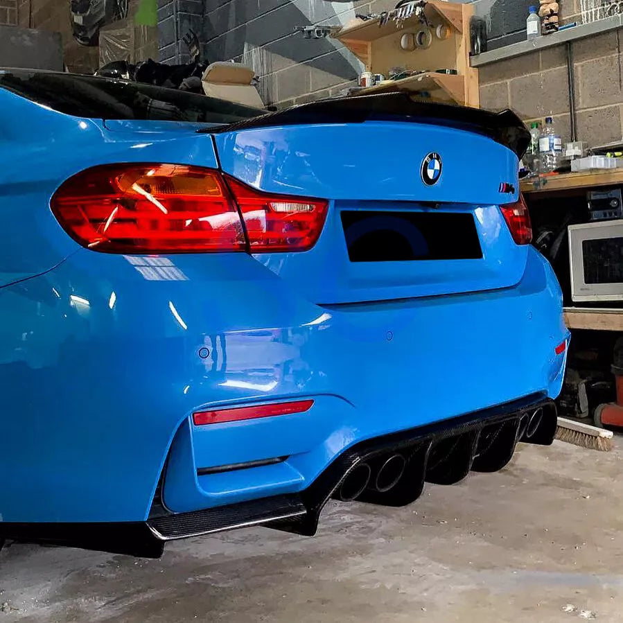 PSM Style High Kick Carbon Fiber Trunk Spoiler - BMW F82 / F83 M4