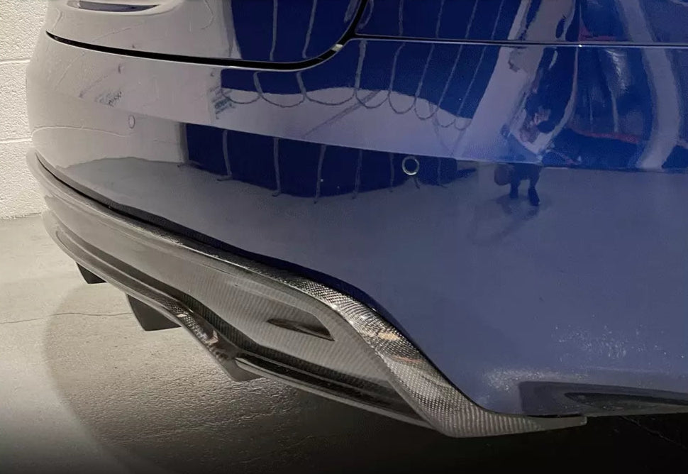 Carbon Fiber Rear Diffuser - Tesla Model S 2016-2019