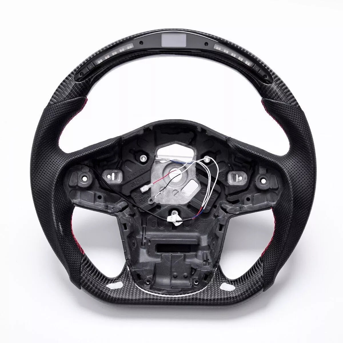 Carbon Fiber Steering Wheel W/ LED - 2019-2024 Supra