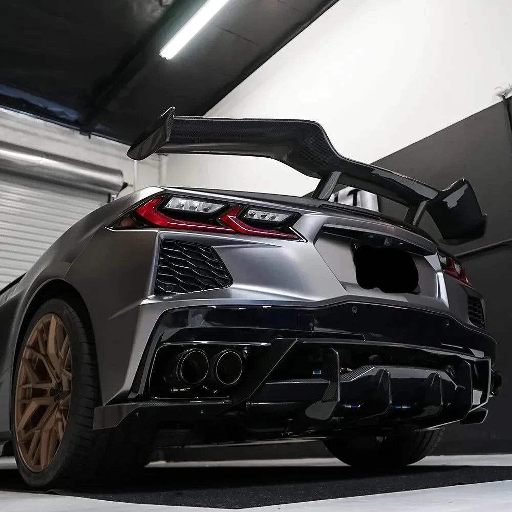 Carbon Fiber Wing Z06 Style - C8 Corvette Base / Z51 Chevrolet Stingray