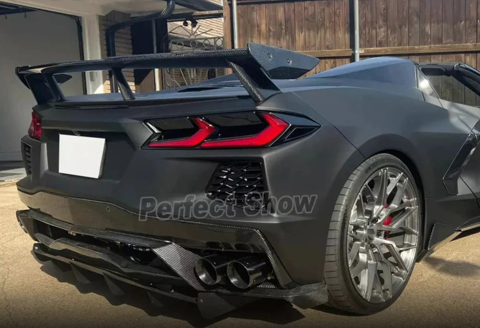 Carbon Fiber Rear Diffuser - Chevrolet Corvette C8 Z06