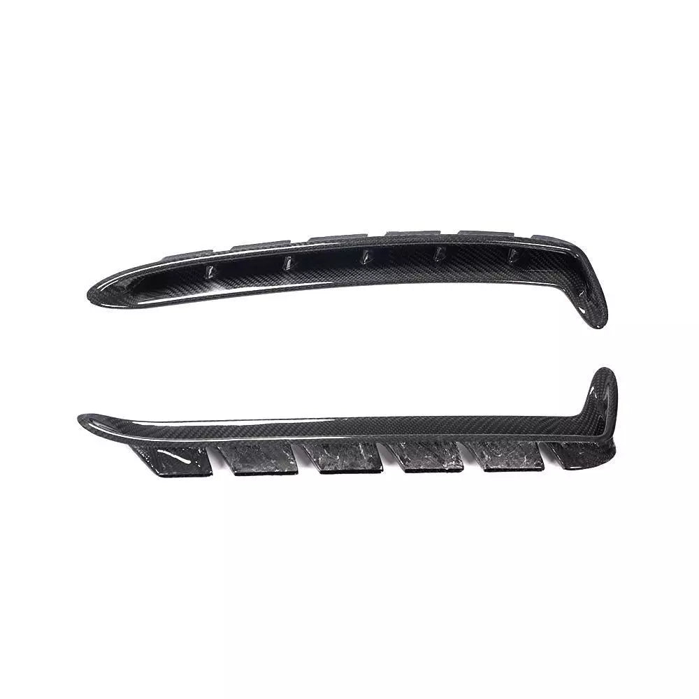 Carbon Fiber Side Fender Air Vent Trim - Ford Mustang Shelby GT350