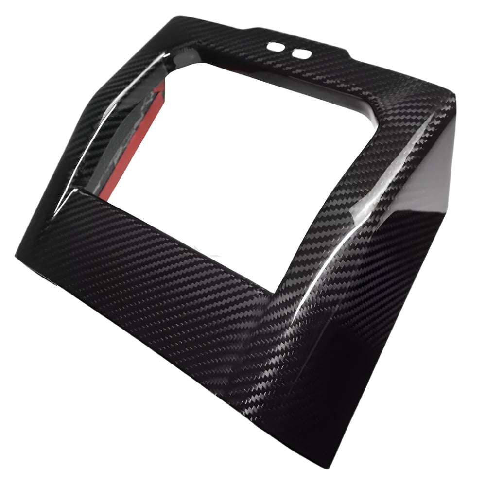 Carbon Fiber Rear USB Port Storage Panel Trim -  BMW i5 G60 M60 eDrive40 2024-25