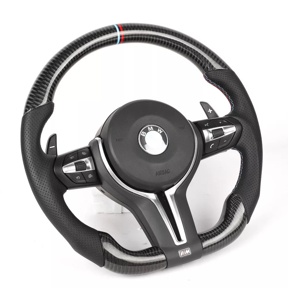 Carbon Fiber M Steering Wheel Replacement - BMW F Chassis