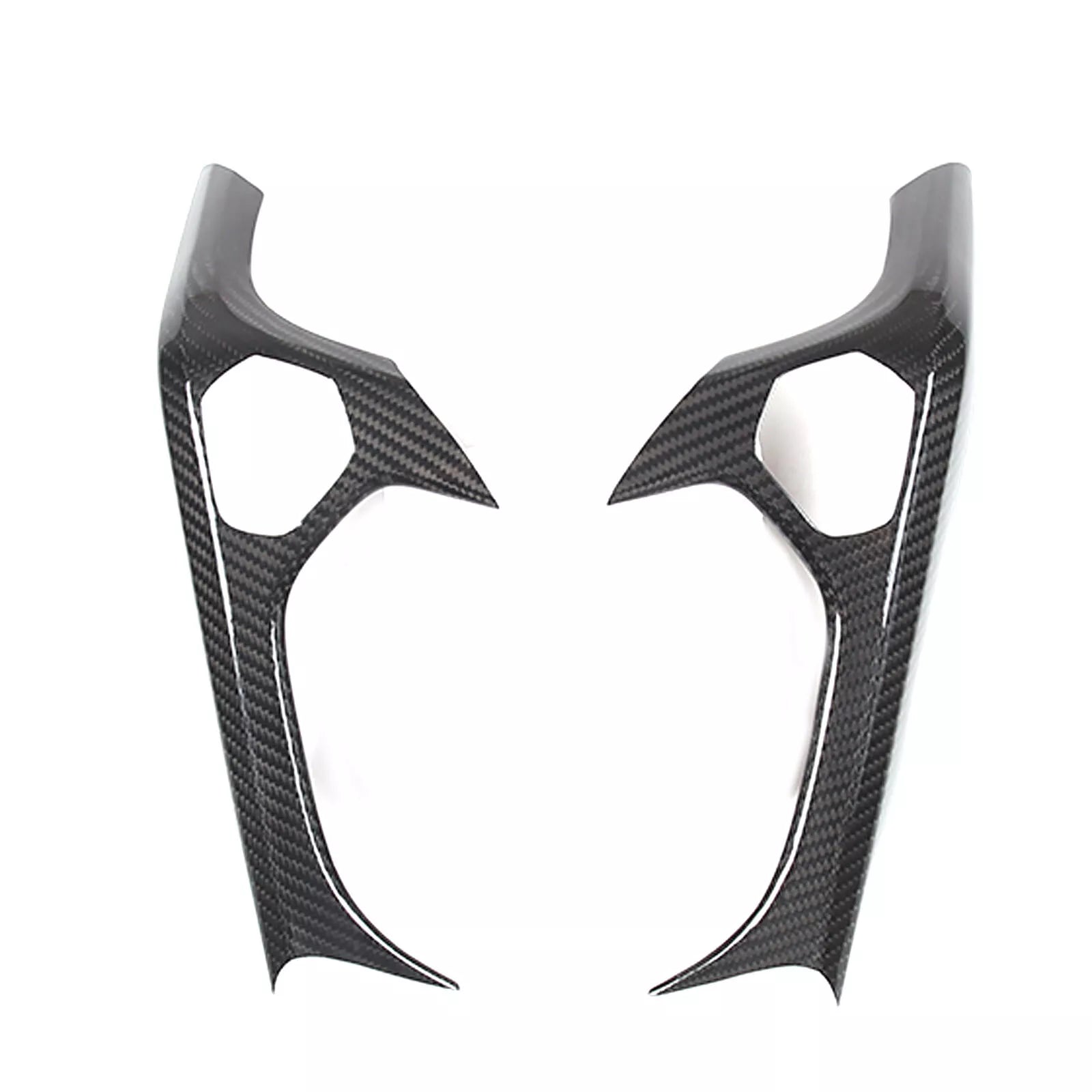 Carbon Interior Door Grab Handle Cover Trim - Lamborghini Huracan 2014-21