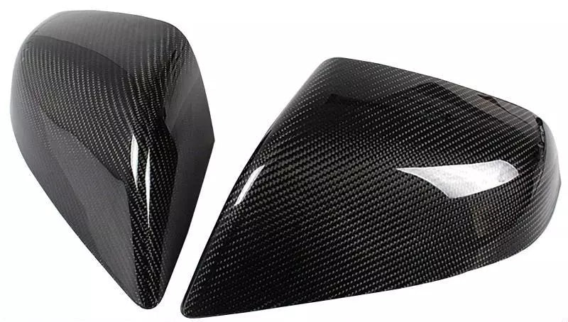 Carbon Fiber Side Mirror Covers - Tesla Model S 2012-2020