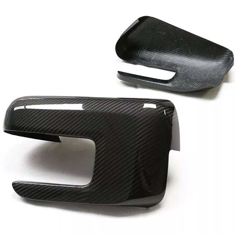 carbon fiber Side Wing Mirror Caps Cover - F150 F-150 2021-24