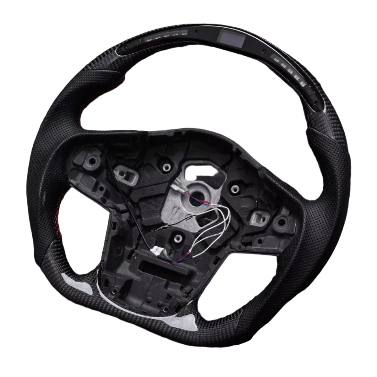 Carbon Fiber Steering Wheel W/ LED - 2019-2024 Supra