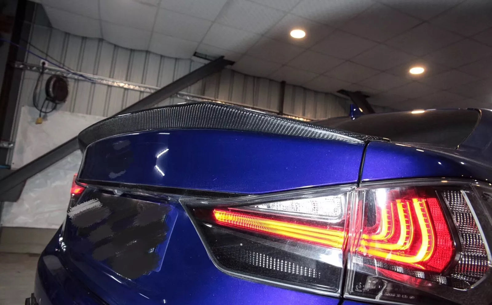 Carbon Fiber Rear Spoiler -  LEXUS GS350 GS450H F SPORT