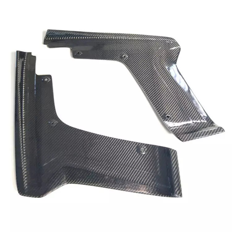 Carbon Fiber Rear diffuser Corner Spats - Nissan GTR R35