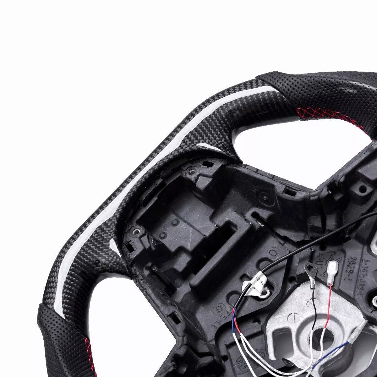 Carbon Fiber Steering Wheel W/ LED - 2019-2024 Supra