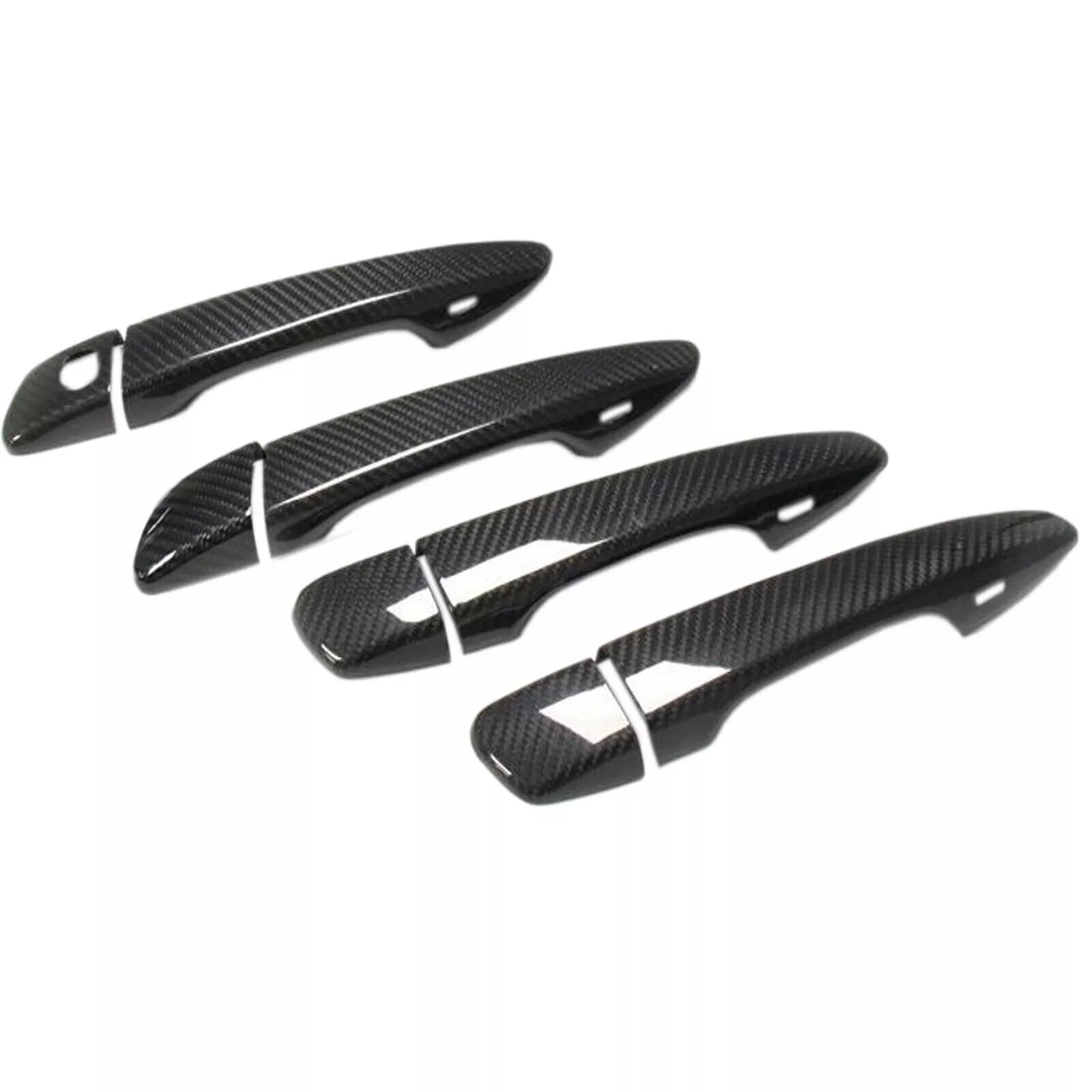 Carbon Fiber Door Handle Covers - Lexus GS350 GS450H GSF