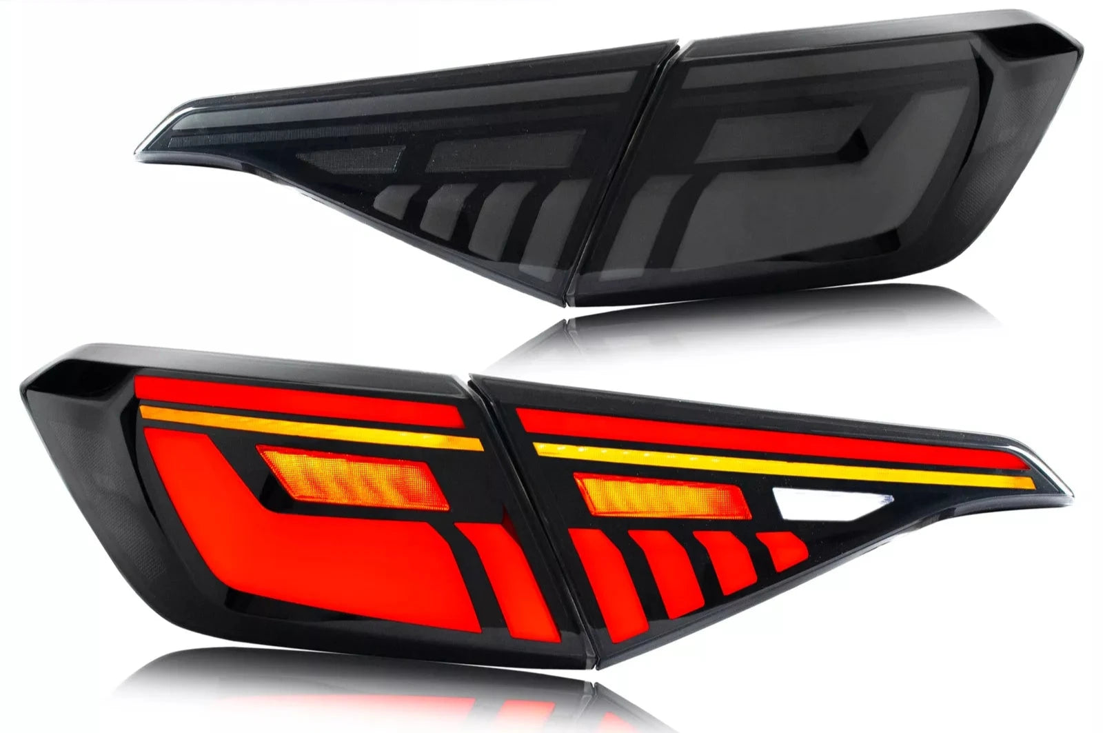 LED Sequential Smoked Tail Lights Upgrade - Honda Civic 11th Gen Sedan 2022-2024