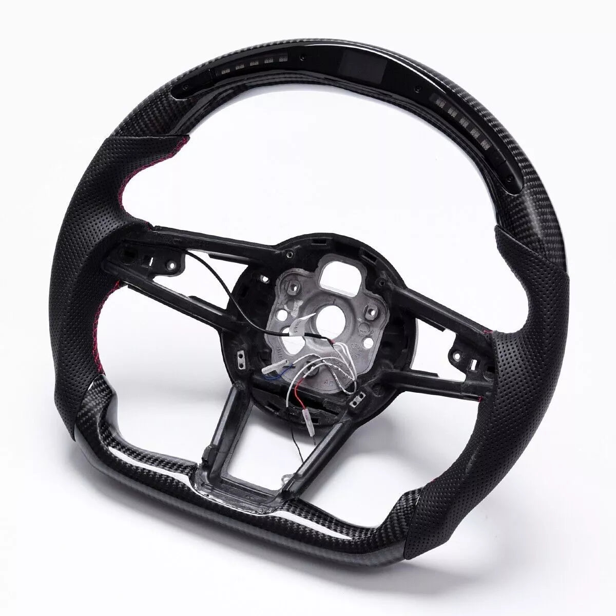 Carbon Fiber Steering Wheel W/ LED - Audi R8 & TT/TTS/TTRS