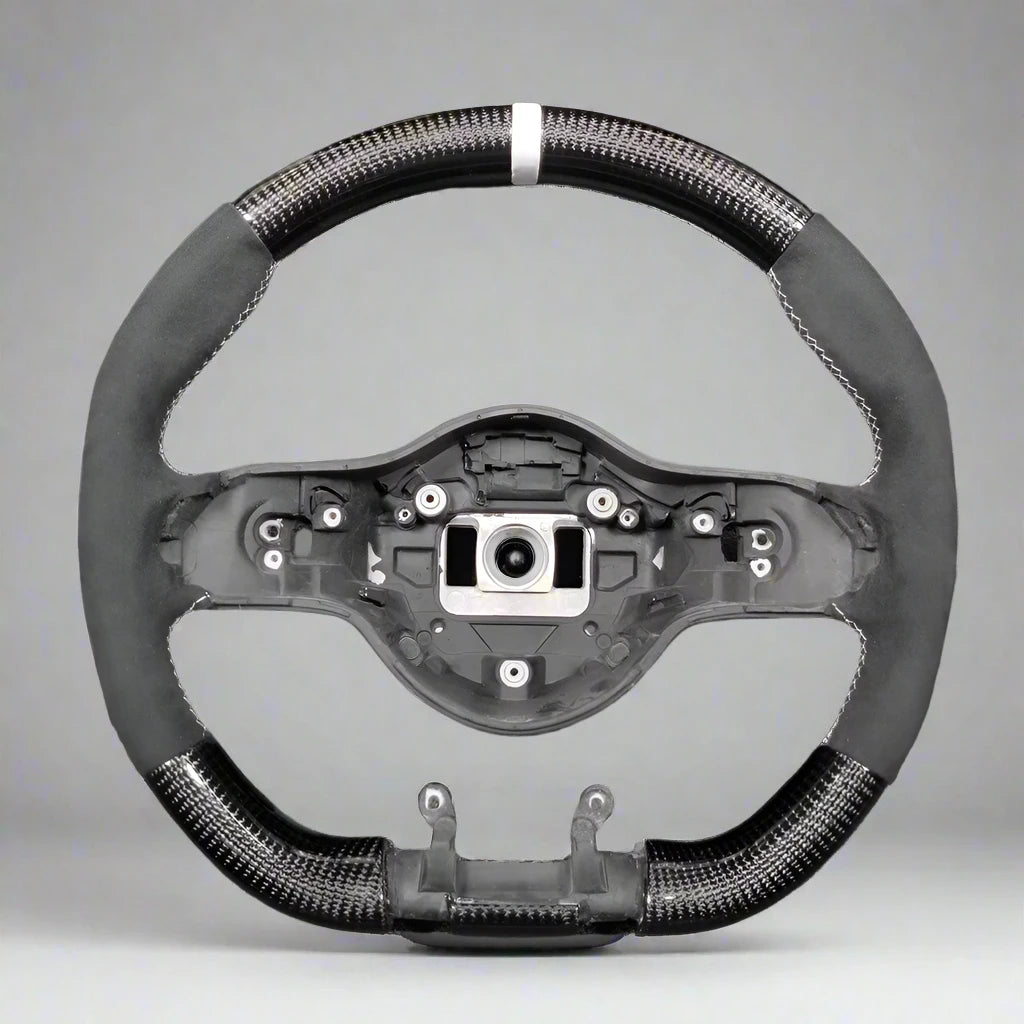 Carbon Fiber Alcantara Steering Wheel w/ Heated- Mercedes-Benz AMG