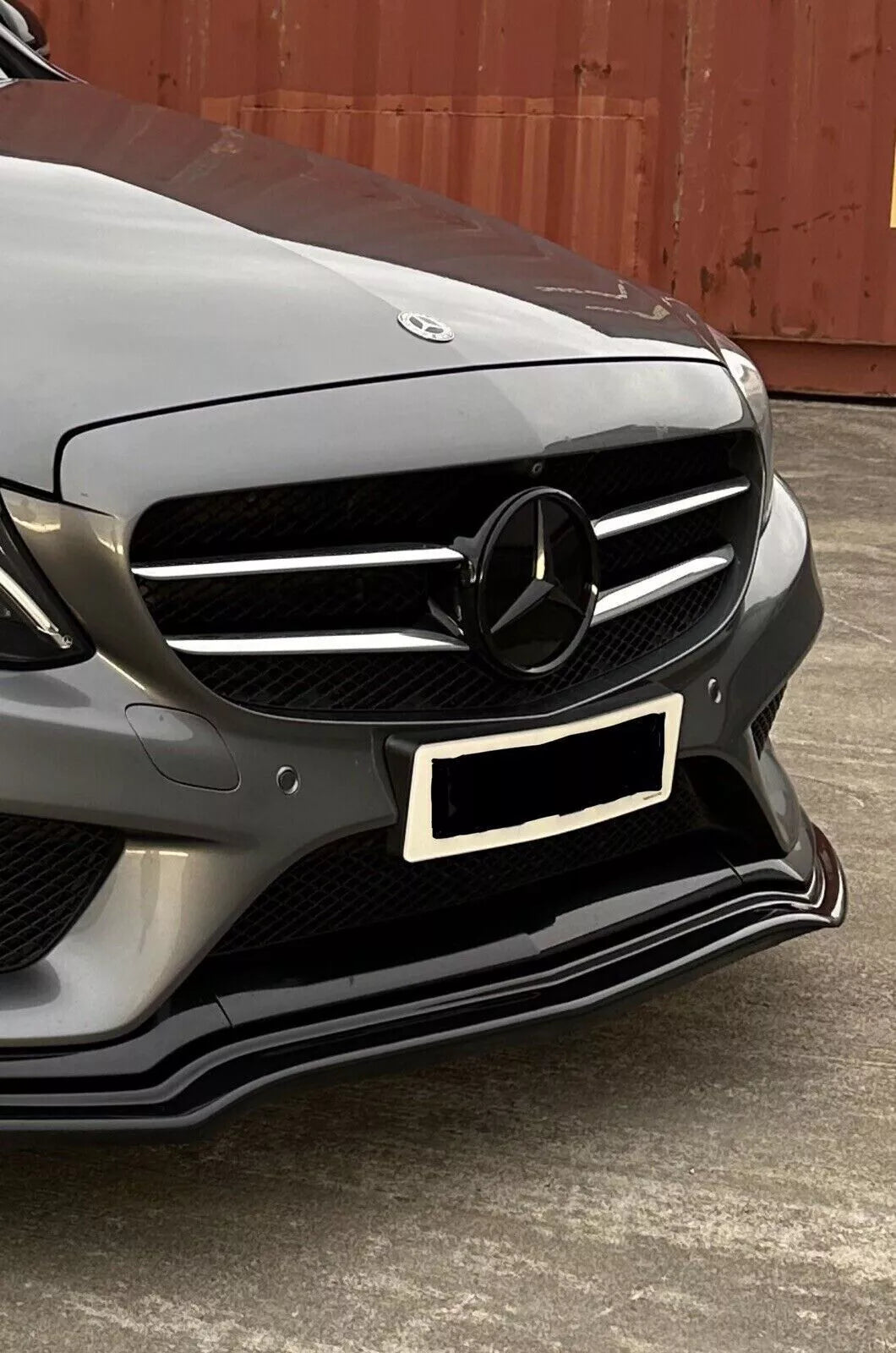 Mercedes Benz Full Black Emblem - Mercedes Benz  W205 W212 C300, C43 AMG, E350, E550, E63 AMG