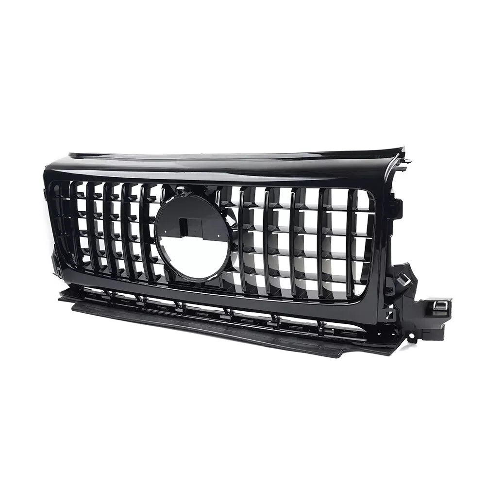 Gloss Black GTR Style Front Bumper Grille - Mercedes Benz G Class W464 G500 G550 2019-24