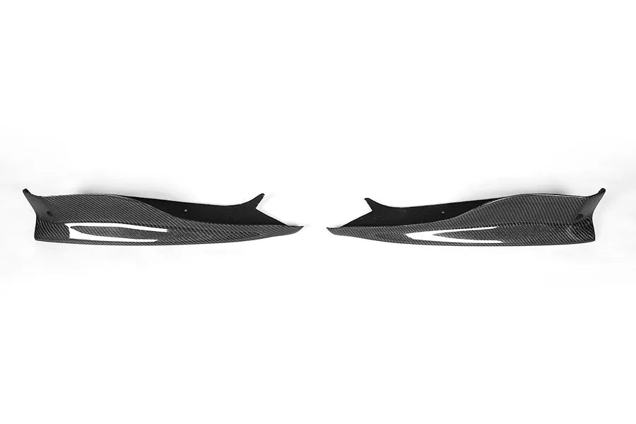 Carbon Rear Bumper Splitter Flaps Lip - BMW E82 1-Series M