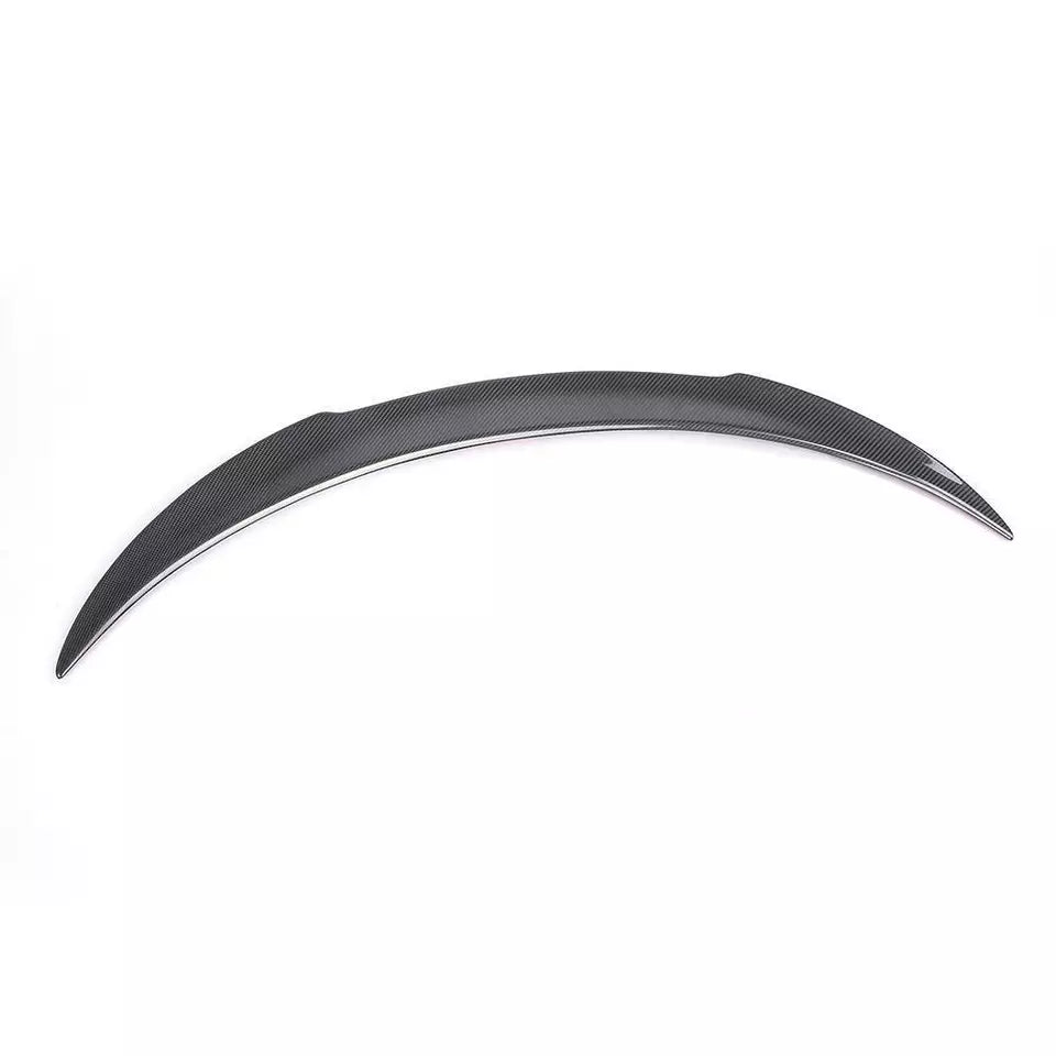 V Style Carbon Rear Trunk Spoiler- Mercedes Benz C-Class w205 C205 C300 C63 Coupe