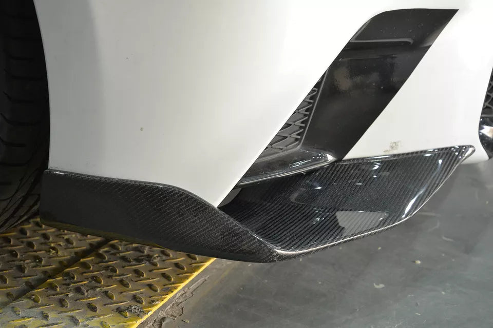 Carbon Fiber Front Bumper Lip Side Spiltter - Lexus GS F Sport 2013-2015