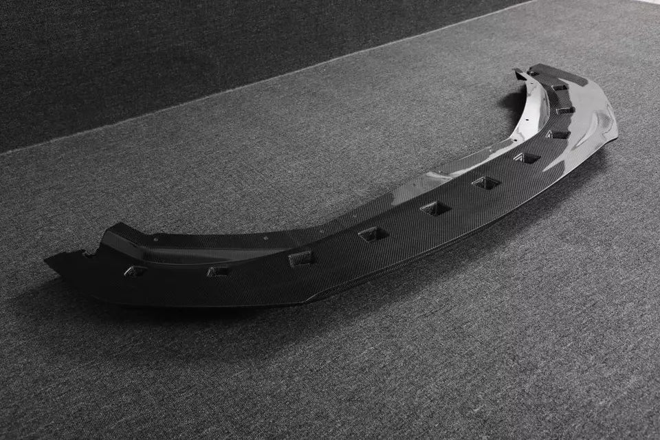 Carbon Fiber Front Lip - 2024+ Ford Mustang Dark Horse