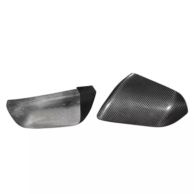 Oem Style Carbon Fiber Mirror Cap Set  - Ford Mustang