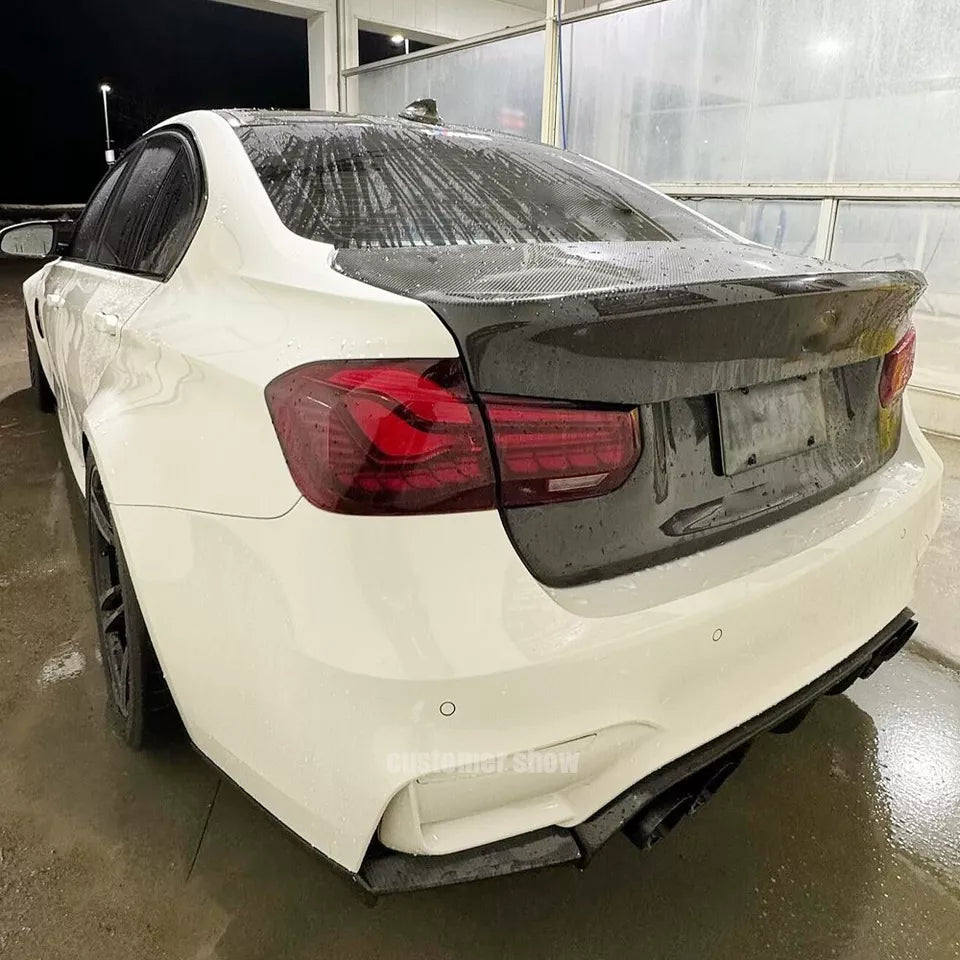 CSL Style Carbon Fiber Rear Trunk - BMW F80 M3 & F30 3 Series