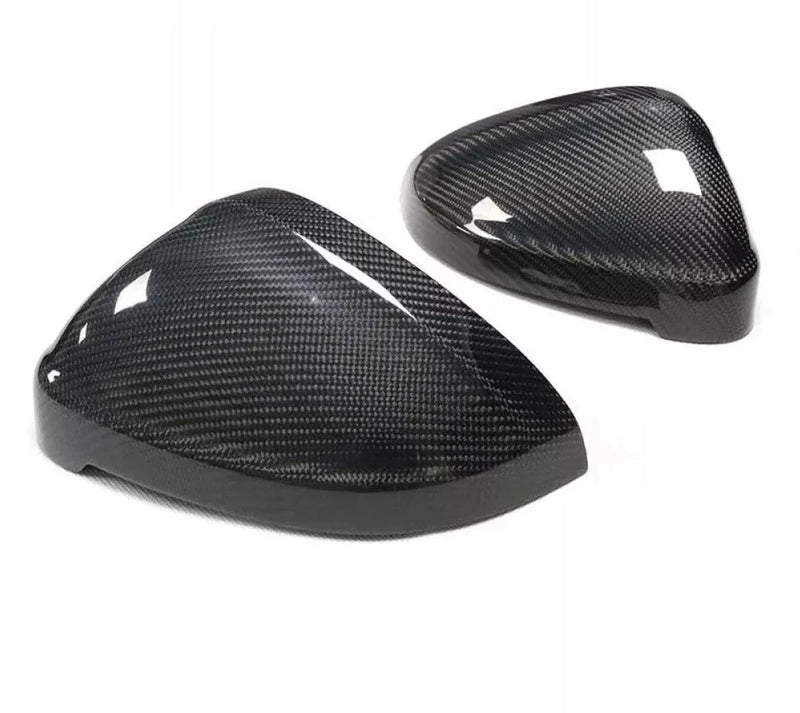 OEM Style Carbon Fiber Mirror Caps Replacement -Audi RS5 / S5 / A4 / S4 / & A5