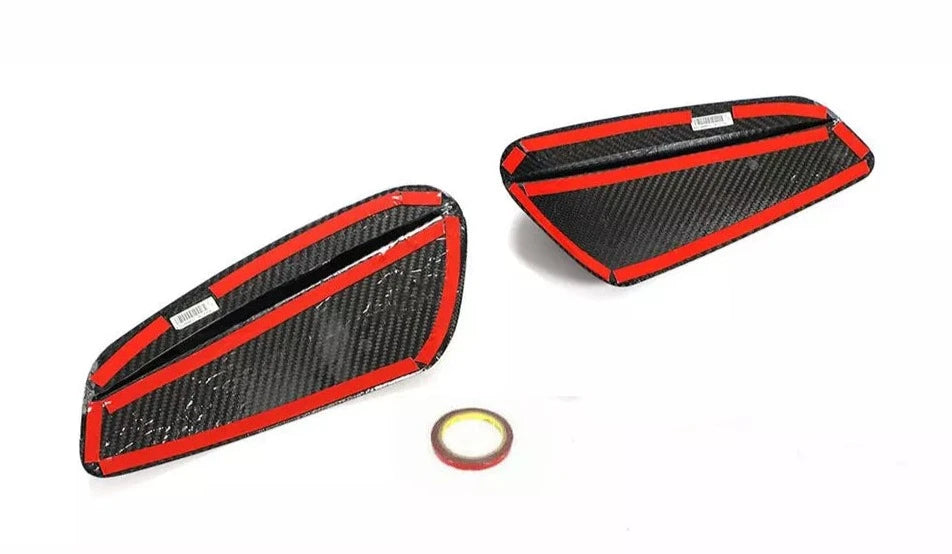 Dry Carbon Fiber Side Fender Vent Air Intake Cover -  Porsche 911 992.1