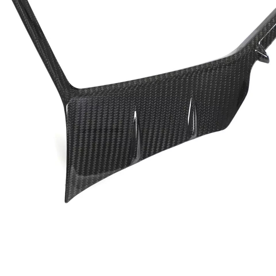 Dry Carbon Front Grille Grill Frame Cover - Audi RS6 RS7 C8 Avant