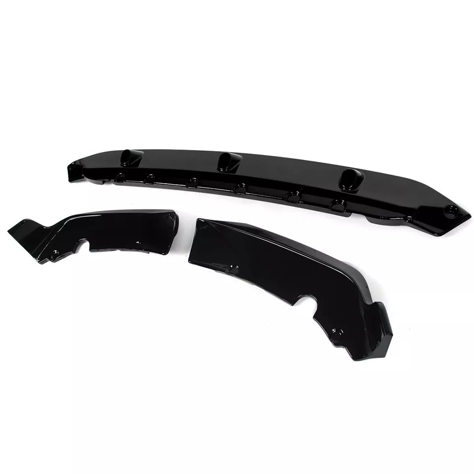 ABS Gloss Black 3Pc Front Lip - BMW G07 X7 2019-2025