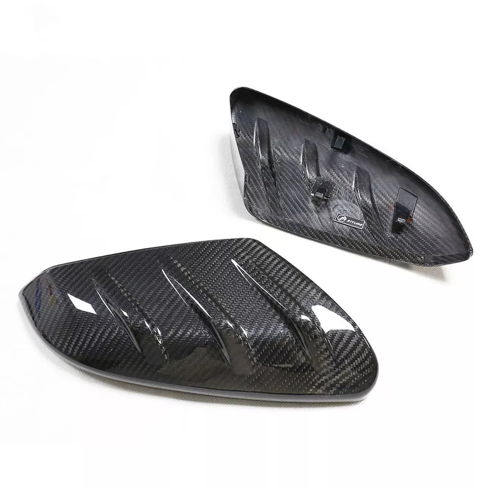 Carbon Fiber Mirror Caps Replacement - Honda Civic 10th Gen (2016-2021)