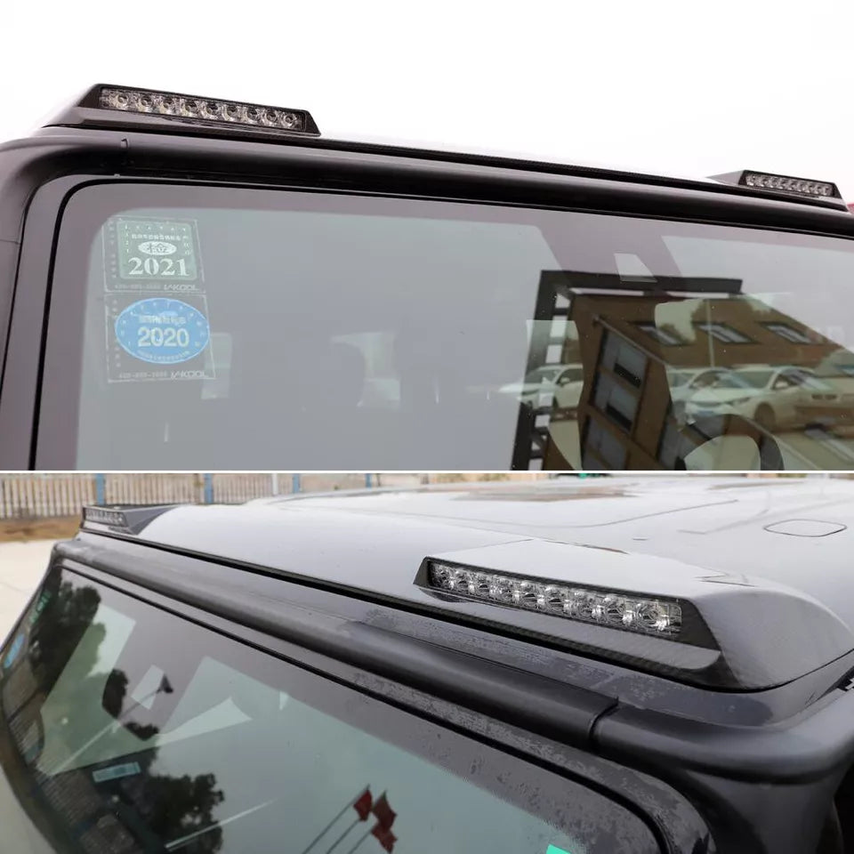 Carbon Fiber Front Roof Spoiler -  Mercedes Benz G Wagon W463 W464 G550 G63 2019+