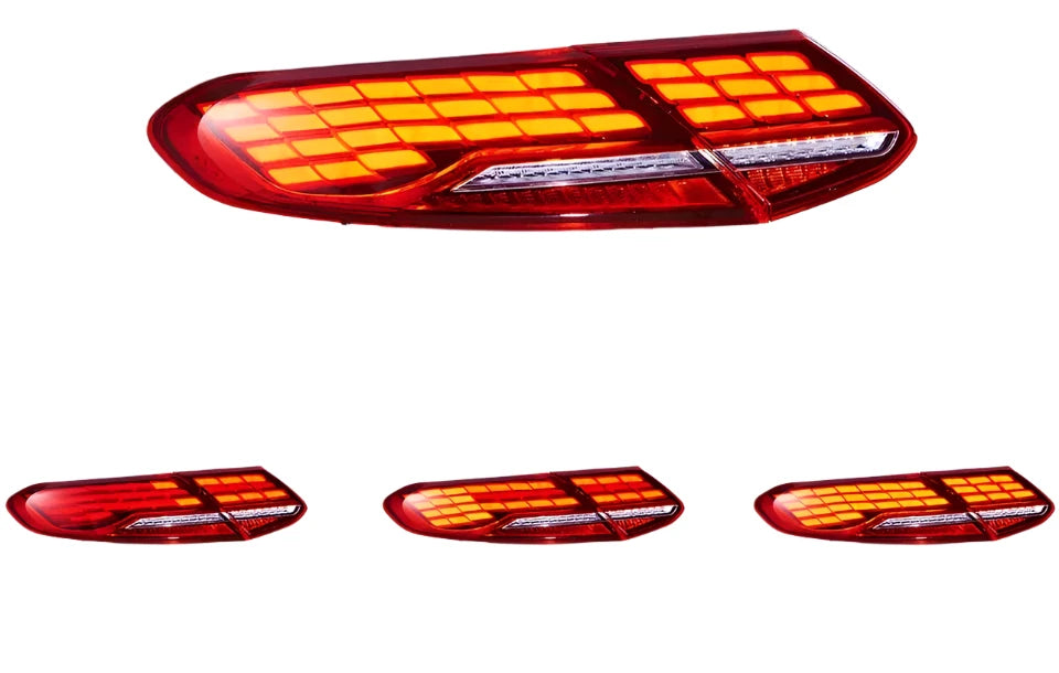 FULL LED Tail Lights Sequential w/ Animation - 2015-2021 Mercedes Benz C-Class