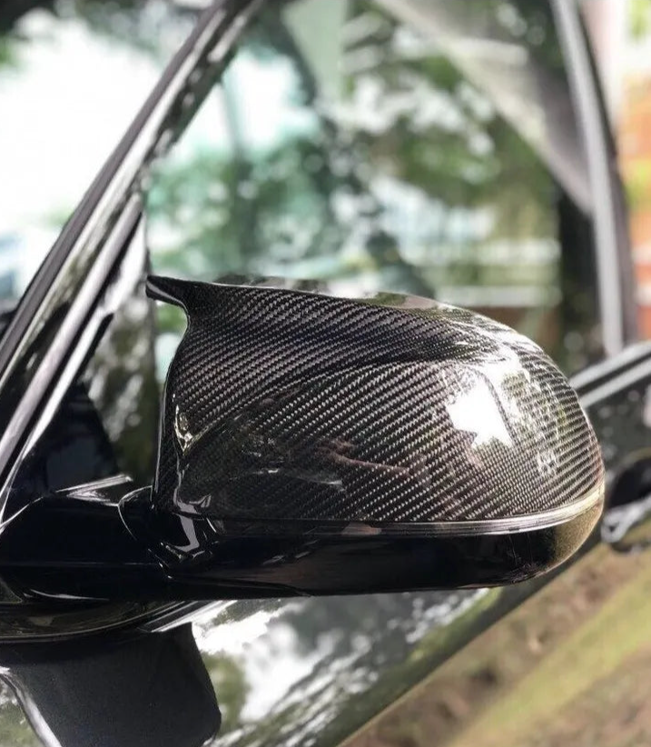 M Style Carbon Fiber Mirror Caps - BMW G01 X3 / G02 X4 / G05 X5