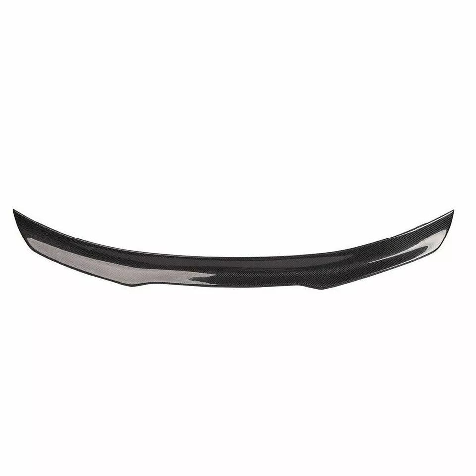 H Style Carbon Fiber Rear Trunk Spoiler - Ford Mustang