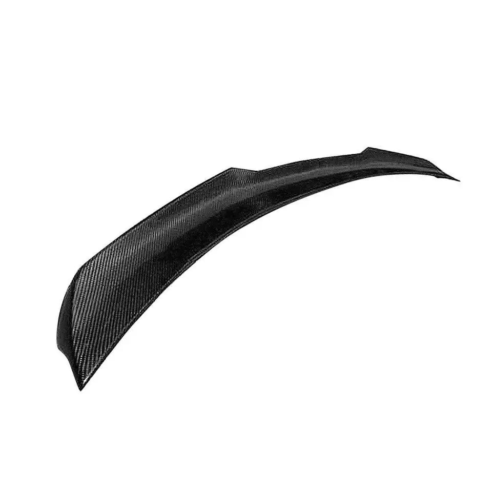 H Style Carbon Fiber Rear Trunk Spoiler - Ford Mustang