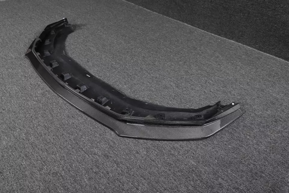 Carbon Fiber Front Lip - 2024+ Ford Mustang Dark Horse